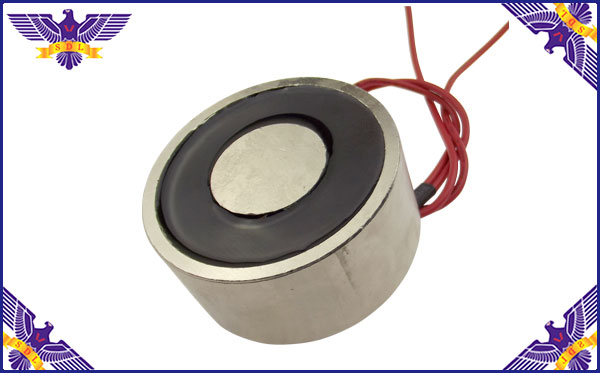 防水耐油強力電吸盤 直流圓形電磁鐵吸盤